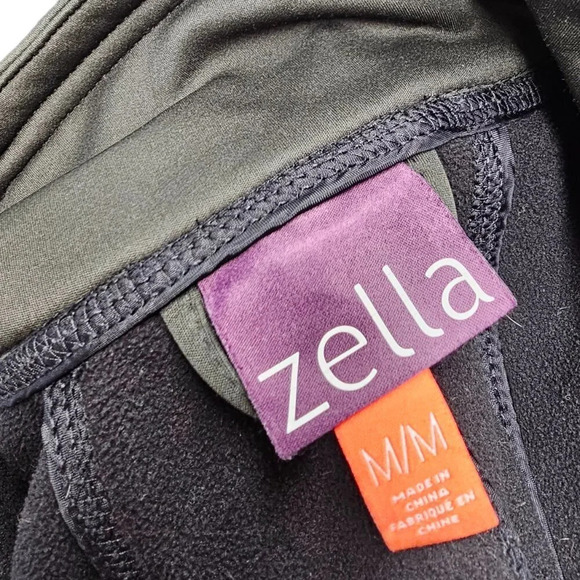 Zella Womens Full  Zip Fleece Lined Jacket Size Medium - Picture 7 of 10